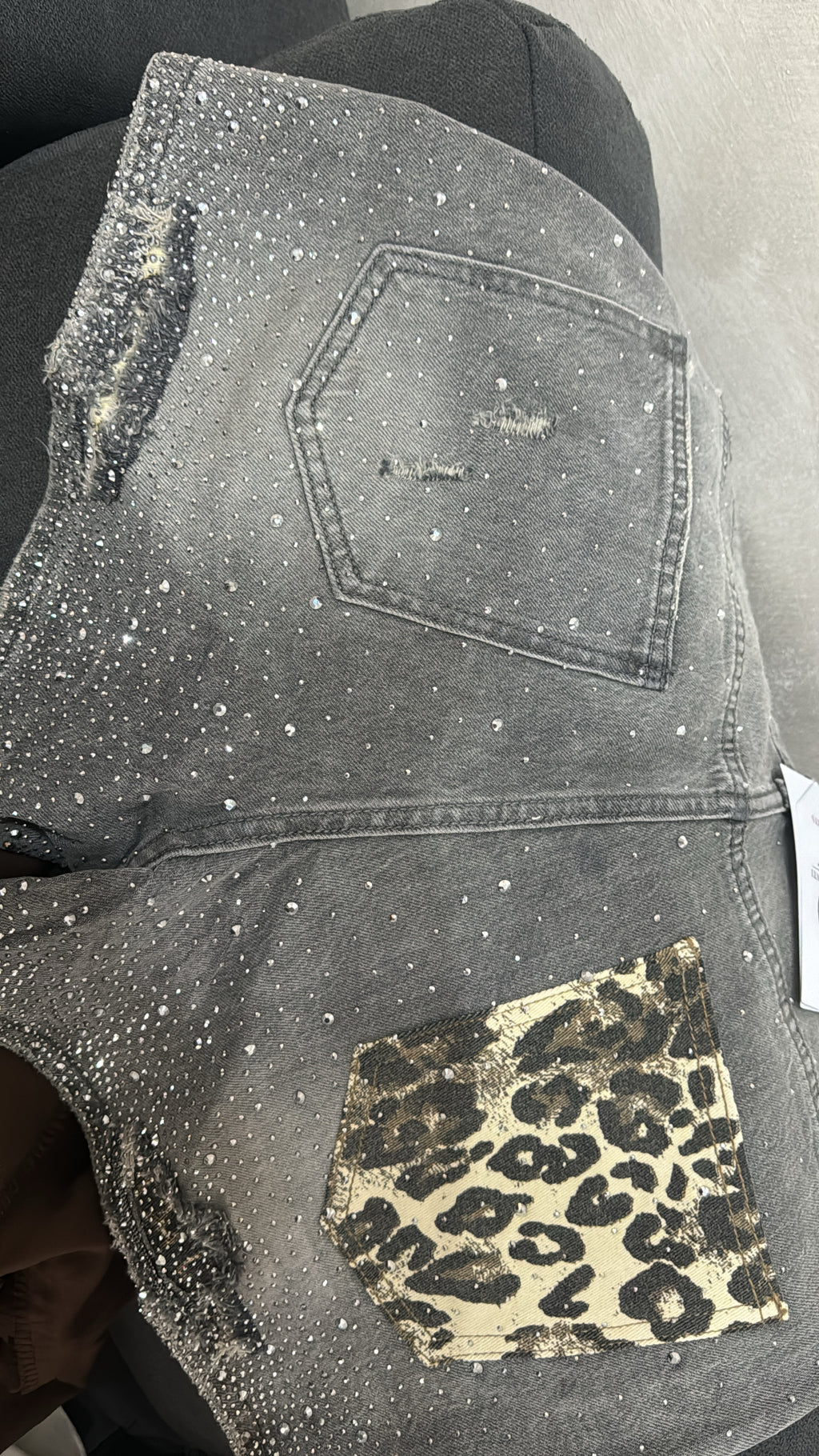 Pantaloncino leopard