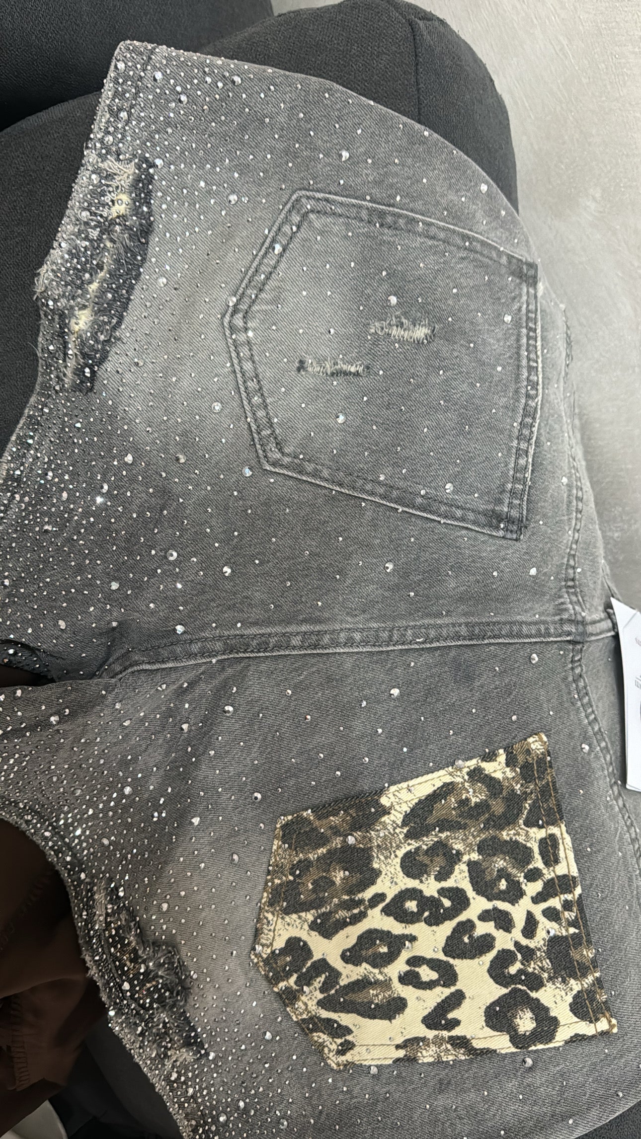 Pantaloncino leopard