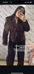 Denim treccia