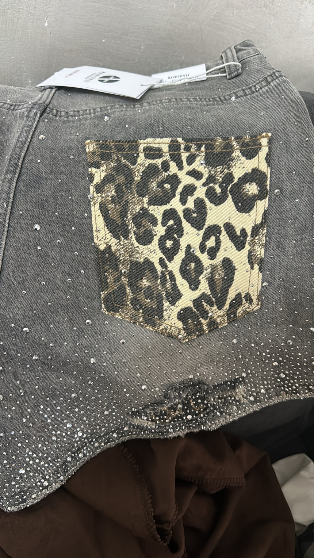 Pantaloncino leopard